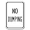 Signmission 18 in Height, 0.12 in Width, Aluminum, 12" x 18", A-1218 No Dumping - NoDmping1 A-1218 No Dumping - NoDmping1 - alternate 1